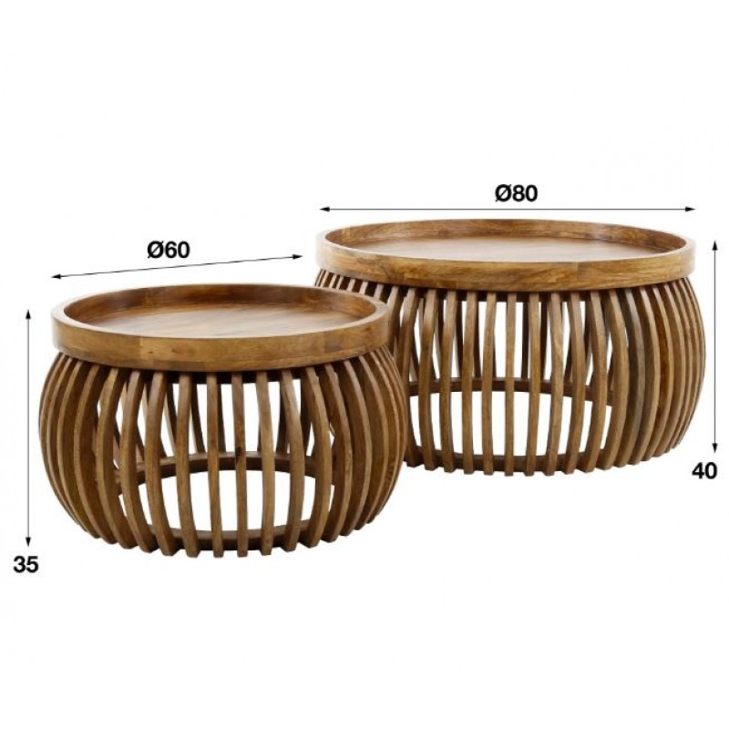 ZI Tweak Nesting Tables Curve Sand